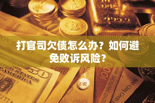 北京打官司欠债怎么办？如何避免败诉风险？