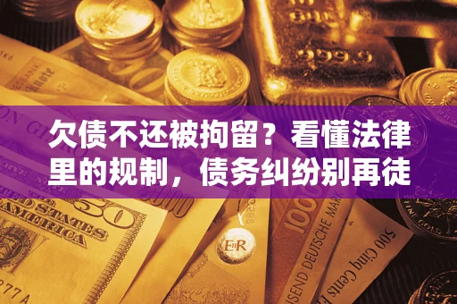 北京欠债不还被拘留？看懂法律里的规制，债务纠纷别再徒劳奔波