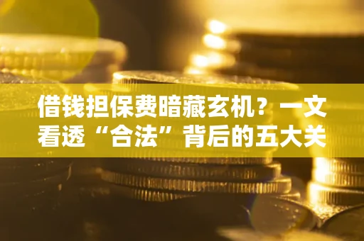 北京借钱担保费暗藏玄机？一文看透“合法”背后的五大关键陷阱
