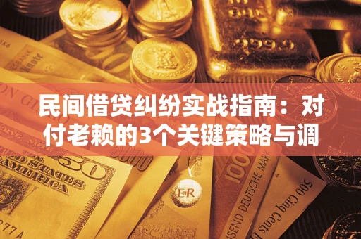 北京民间借贷纠纷实战指南：对付老赖的3个关键策略与调解盲区解析