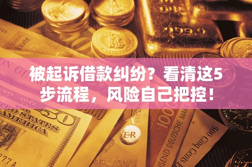 北京被起诉借款纠纷？看清这5步流程，风险自己把控！